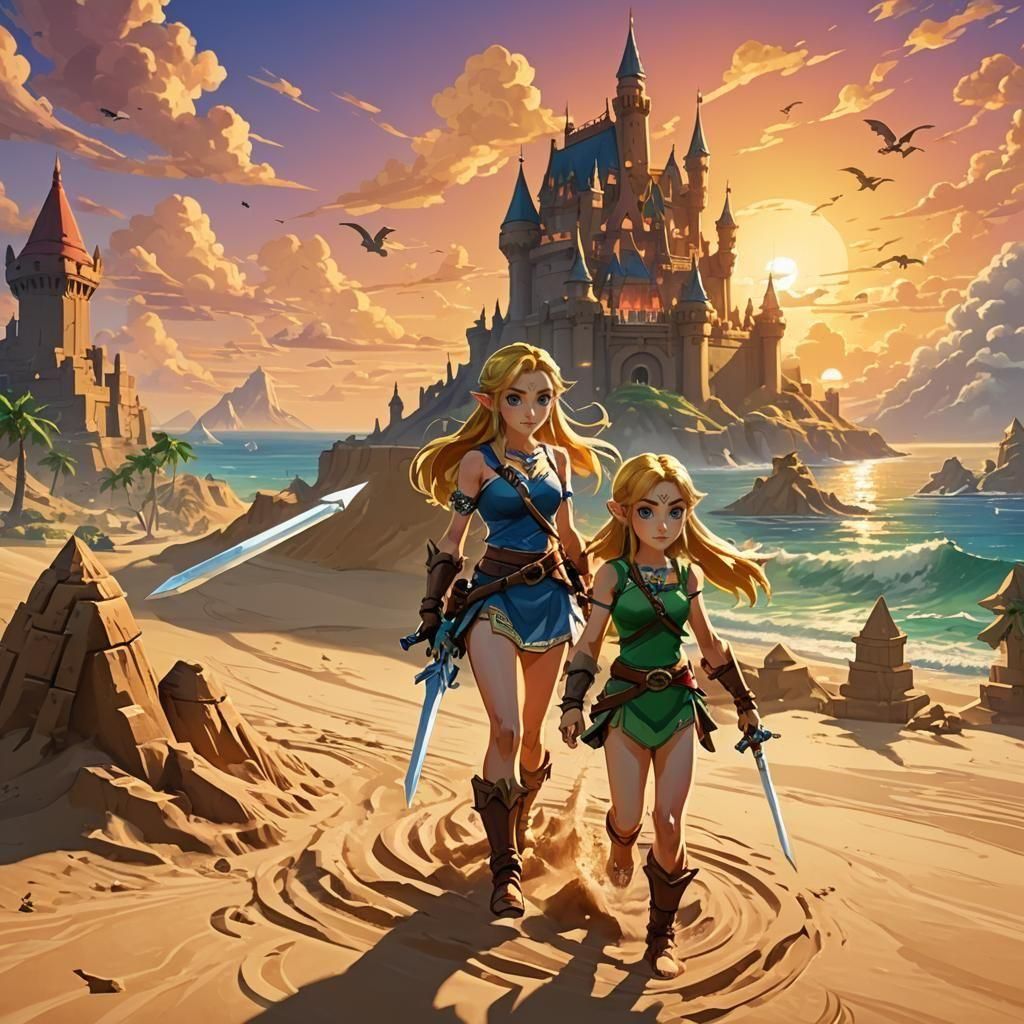 Zelda and his sister