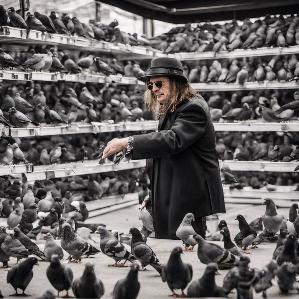 Ozzy Osbourne's Peculiar Pigeon Shopping Spree