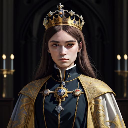 A young medieval princess