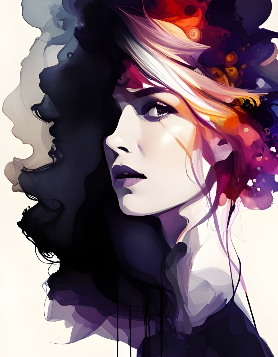 Minimalist Ink Silhouettes Inspired by Petros Afshar