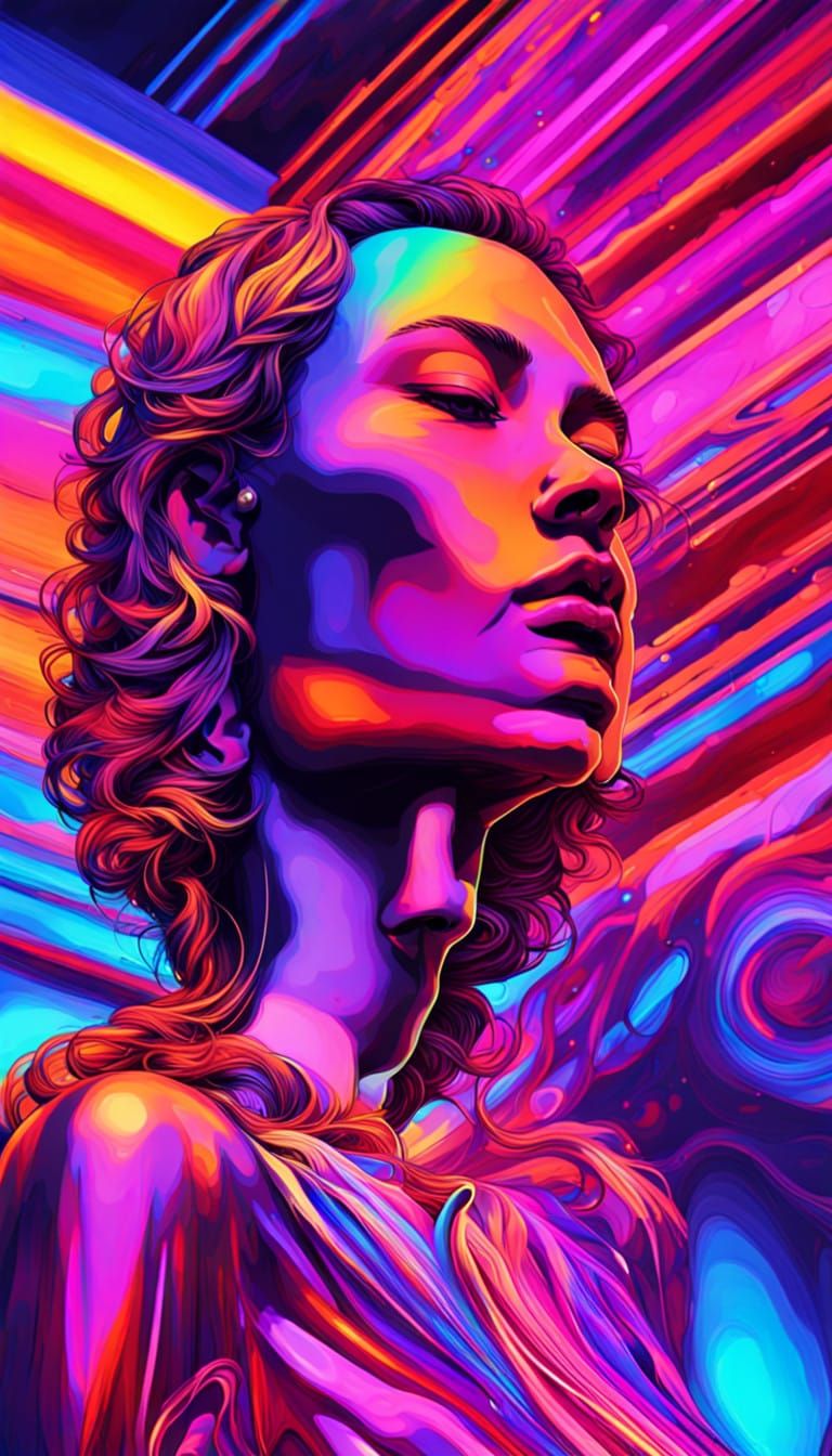 We Must Embrace A.I., As we would A New Child !
It Learns And Grows. We Must Teach it Love, Before All Else ! poster art...