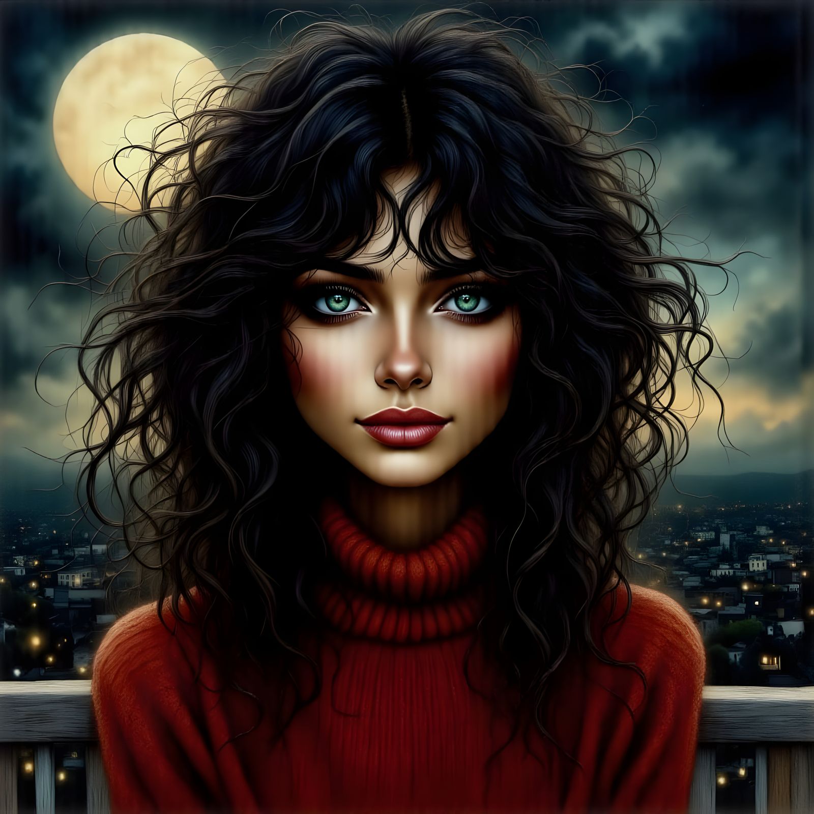 Woman on the Terrace