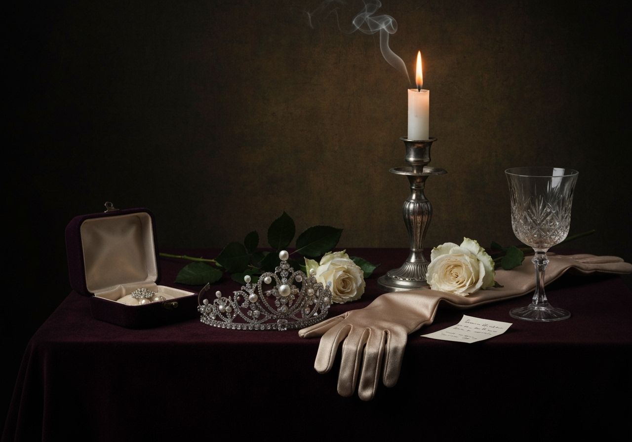 Baroque Still Life of Royal Elegance and Decay