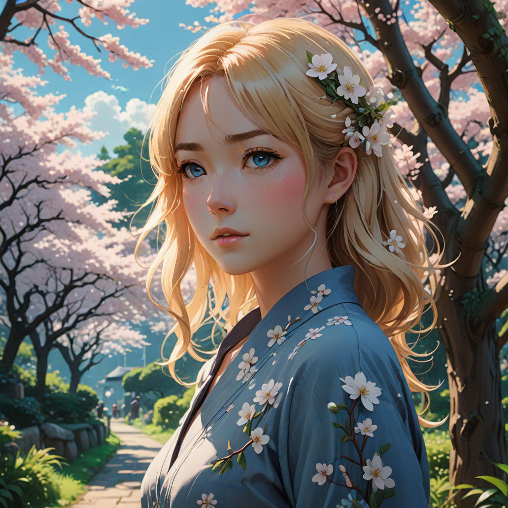 Serene Studio Ghibli-Inspired Anime Key Visual