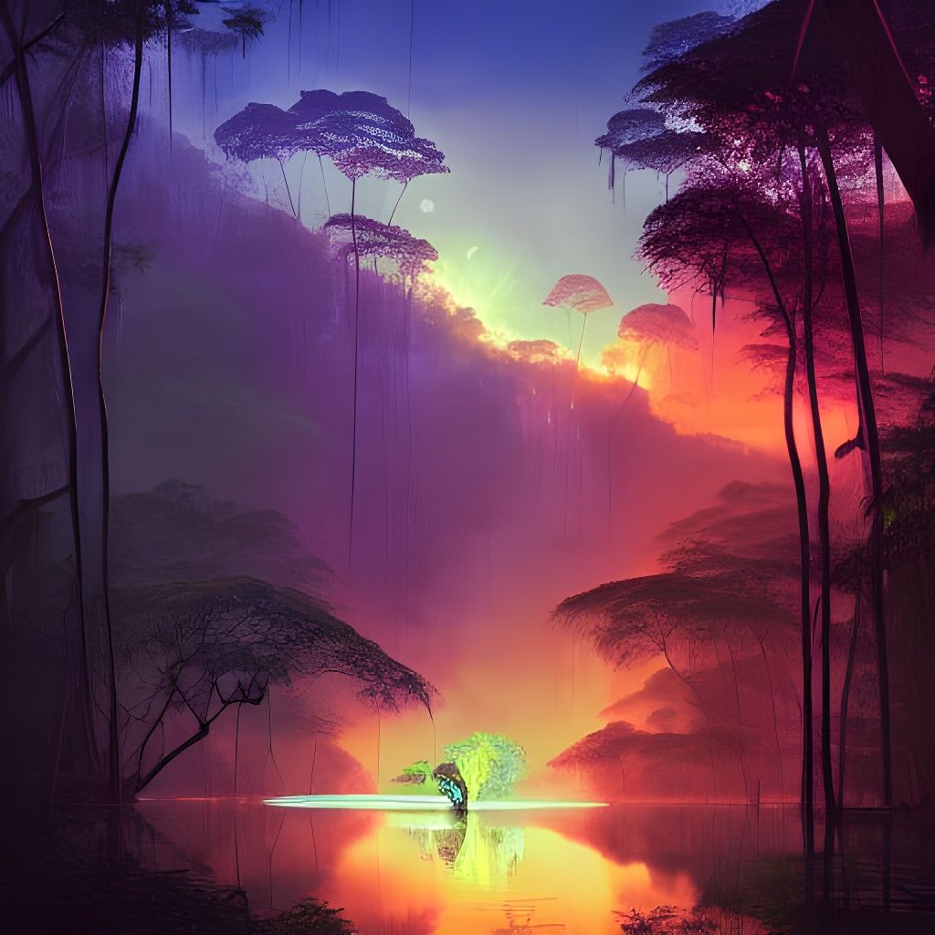 Beautiful Bayou in Burundi