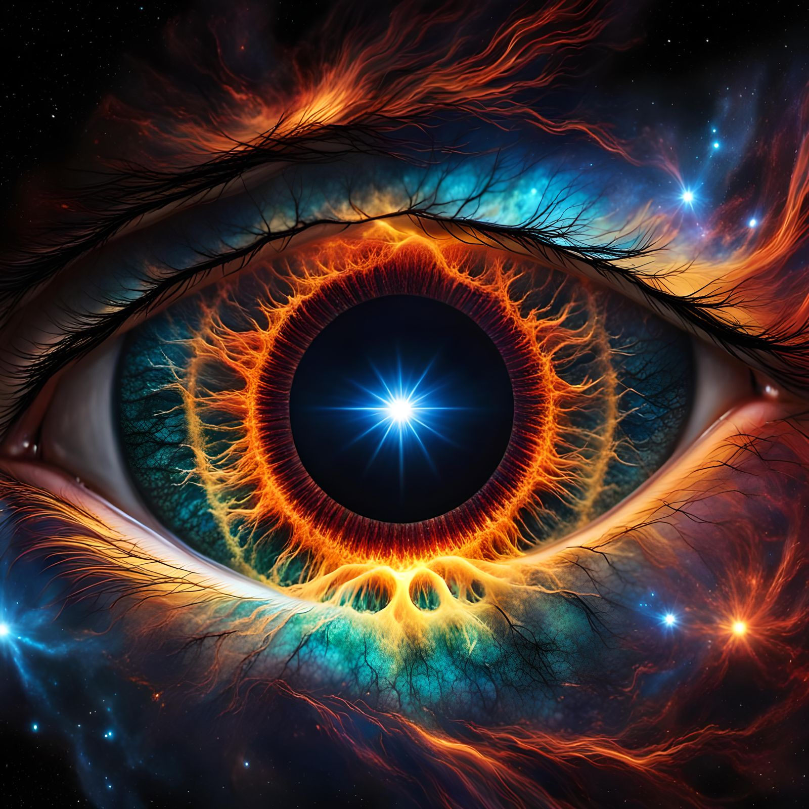 Eye of the Cosmic Star