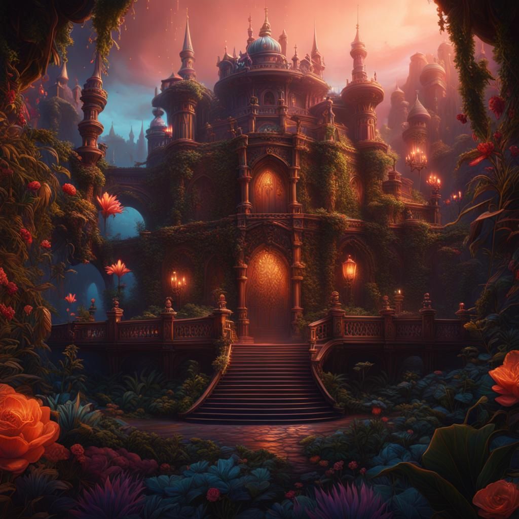 Been Caught Stealing: Detailed Matte Painting