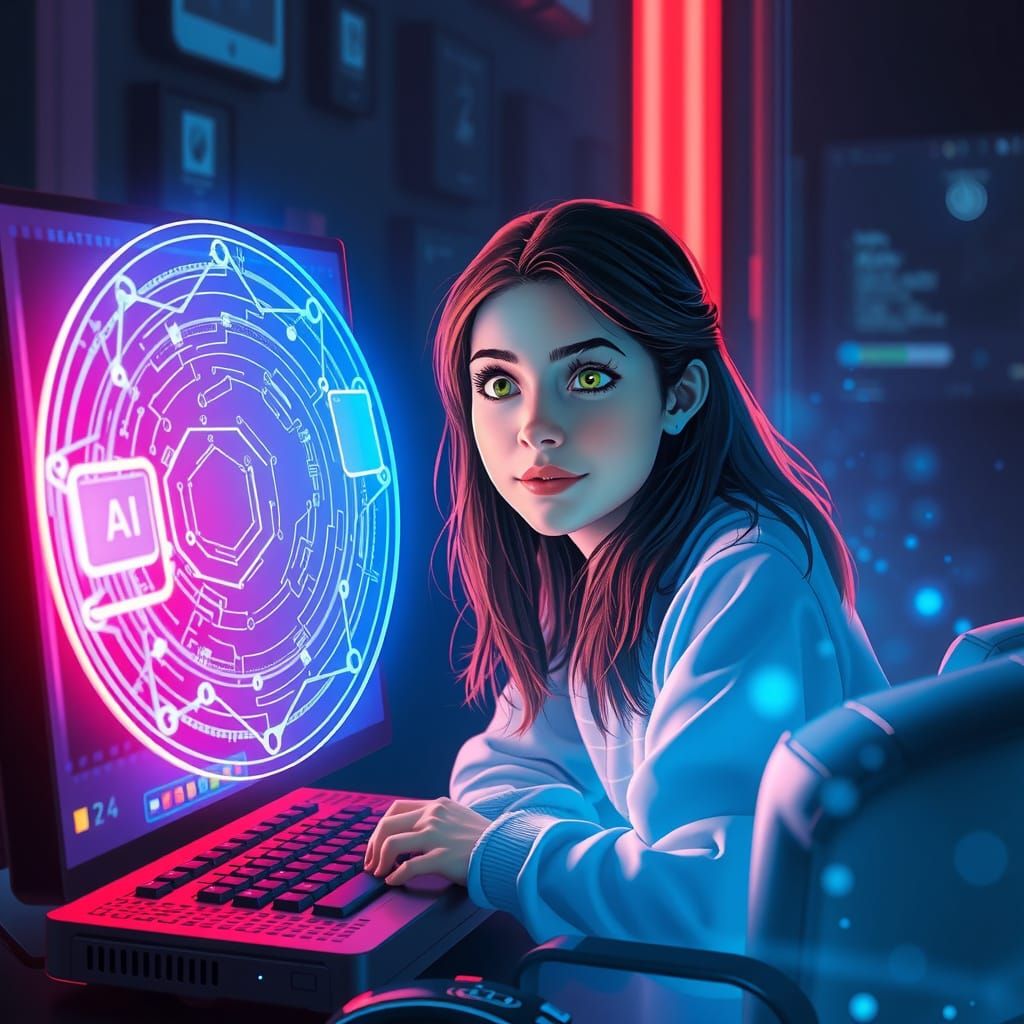 Becky's Digital Enlightenment by AI Girlfriend