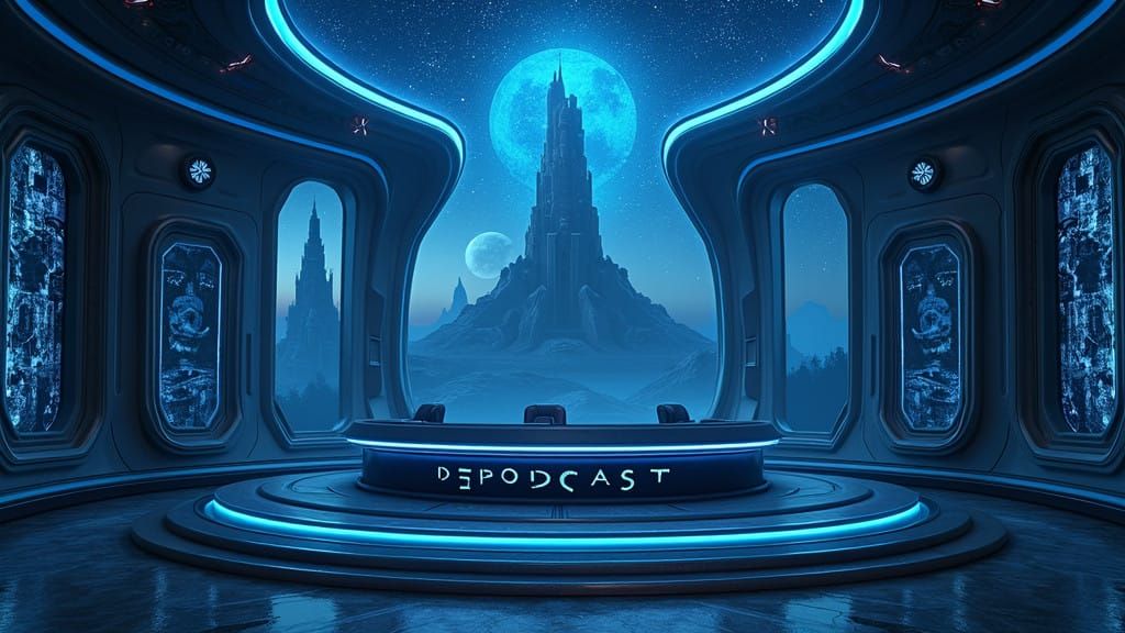 Surreal Podcast Studio Unveils Cosmic Realm