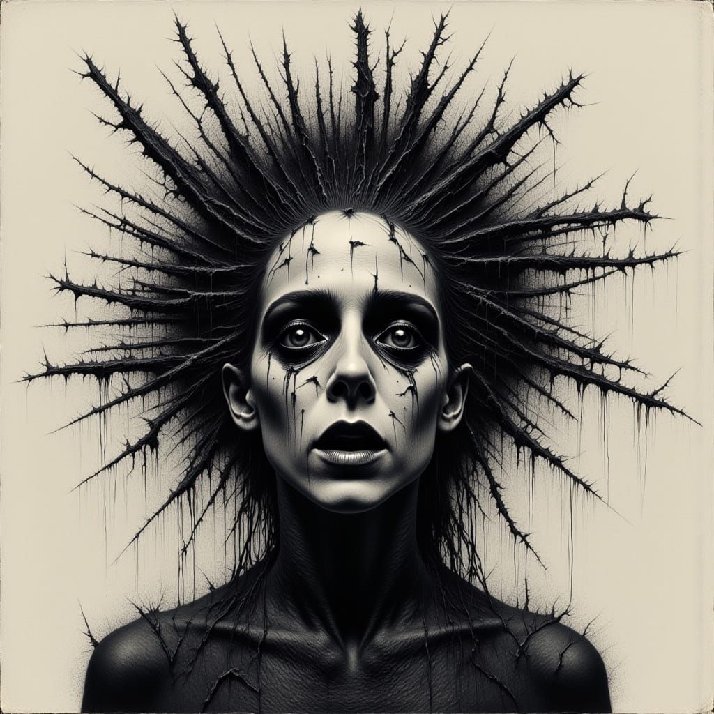 Frayed