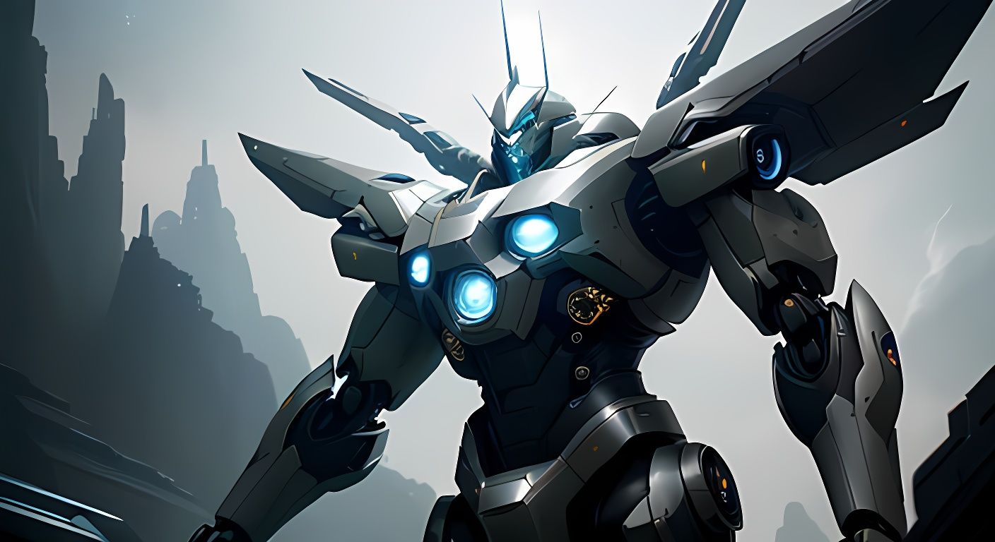 Cyberpunk Submersible Mech in Epic Cinematic Lighting