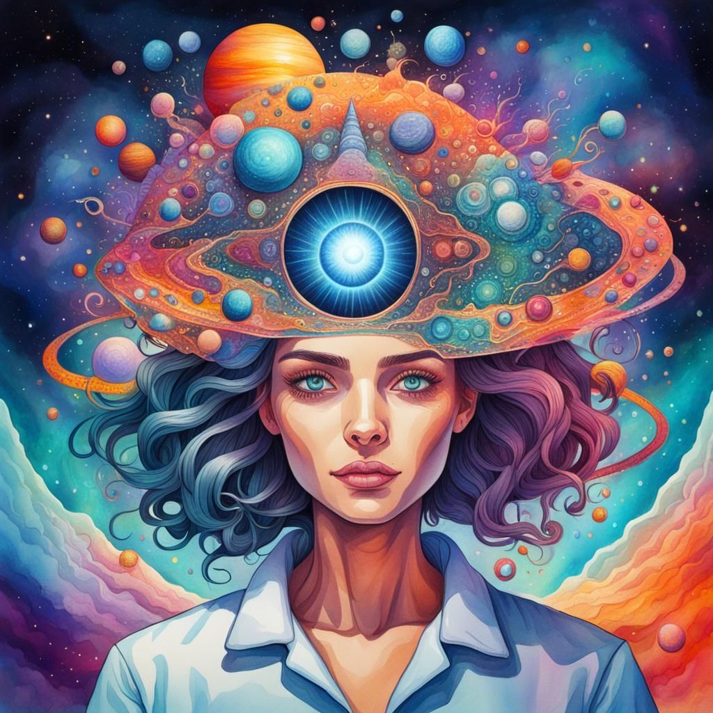 Scientist Looks Inside Mind's Eye in Watercolor