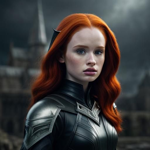 Fantasy Elf in Leather Tactical Suit