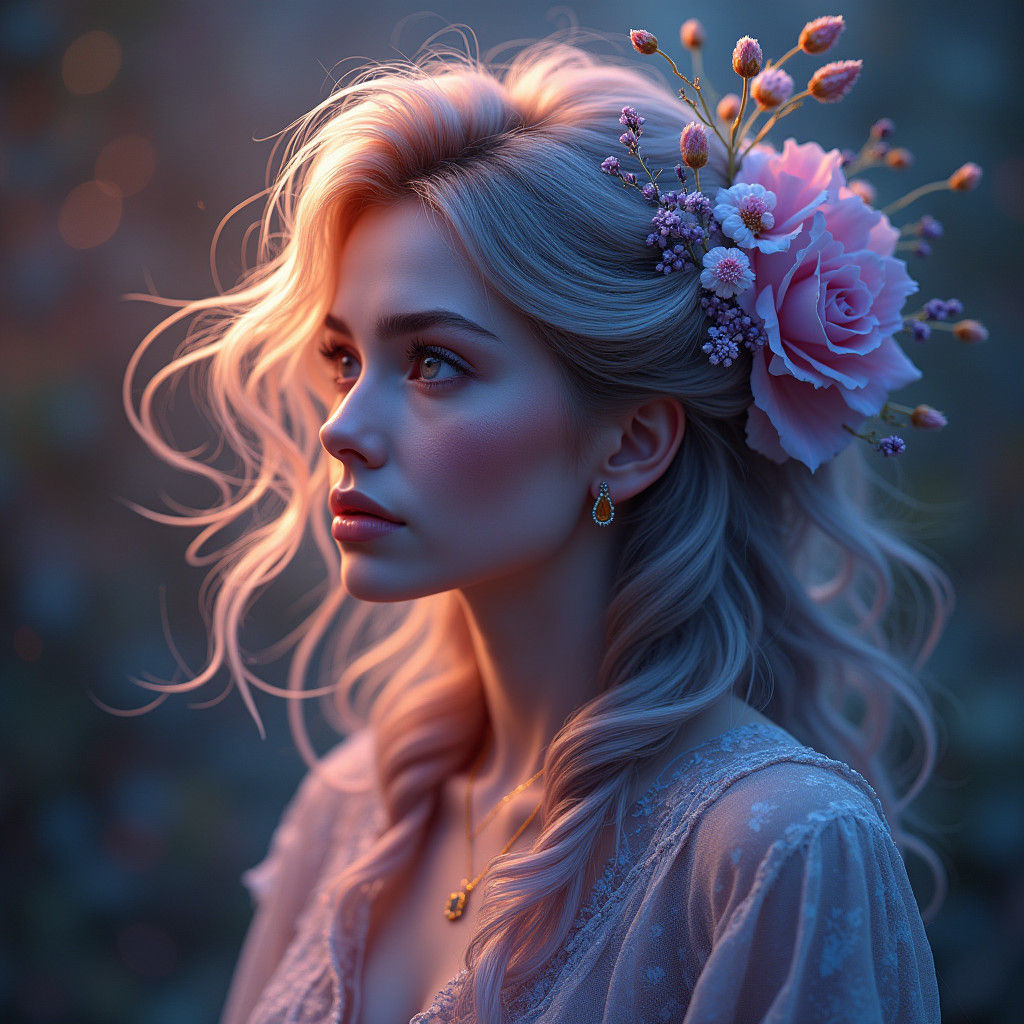 Breathtaking Portrait of a Beautiful Woman