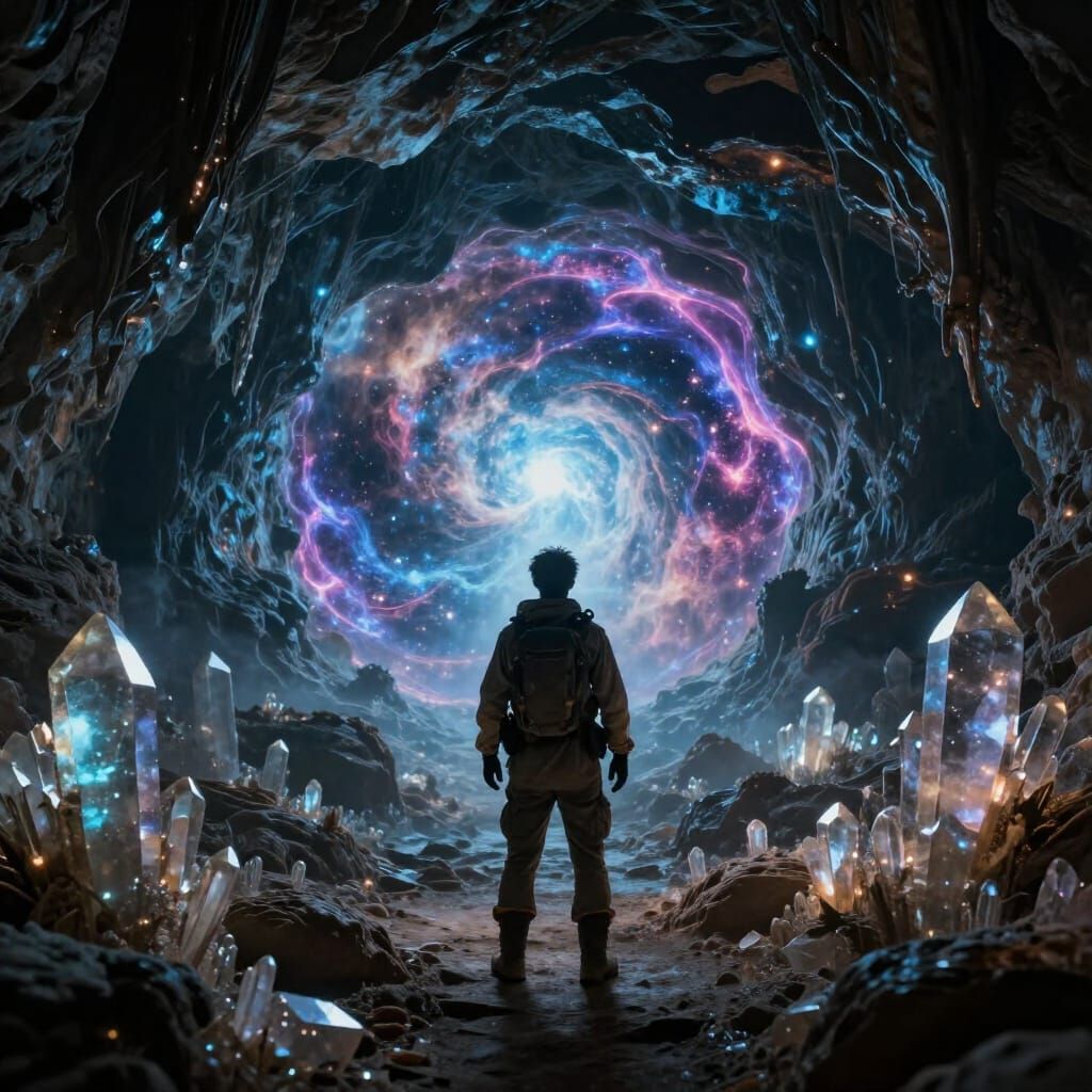 Geologist Finds Cosmic Portal in Crystal Cavern