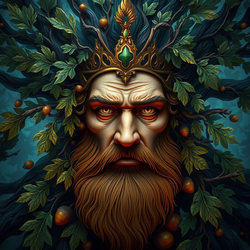 The Enigmatic Oak King, Wisdom Embodied