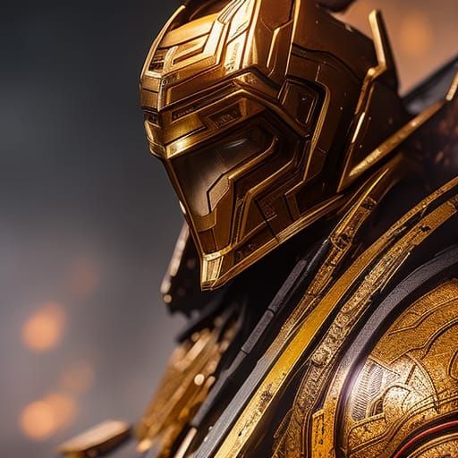 Warforged Cooking: Detailed Fantasy Portrait in 3D