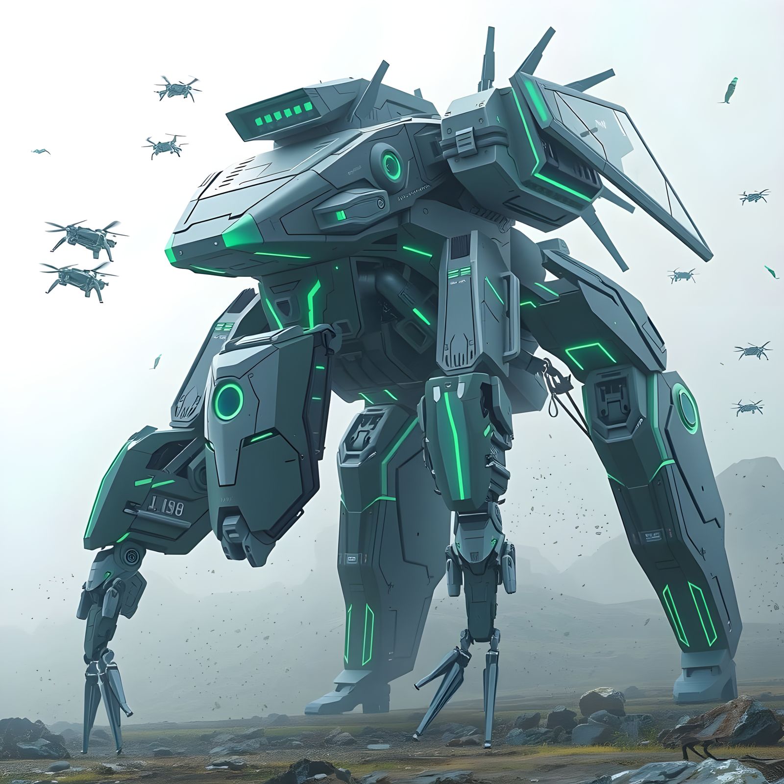 Phobos Consolidated Robotics Zephyrus Drone Carrier