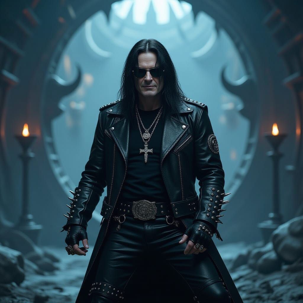 Ozzy in Dark Fantasy Style