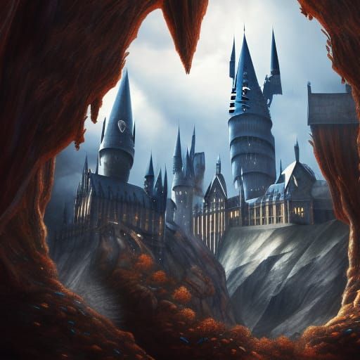 Detailed Harry Potter Fan Artwork in Fantasy Style