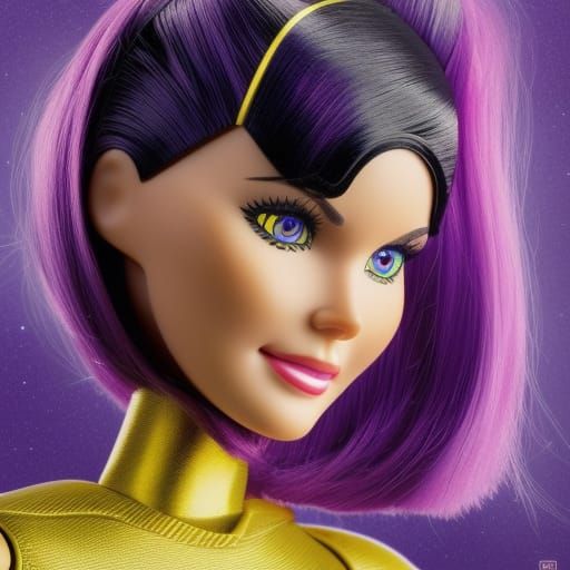 Demon doll head