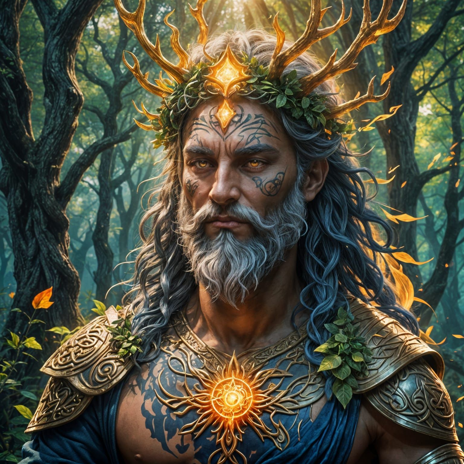 Celtic God Beli: Sunlight, Fire, and Healing