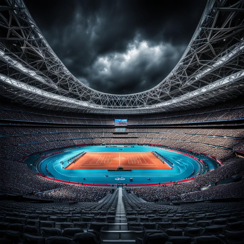 Hyperrealistic Olympics in Sharp Focus