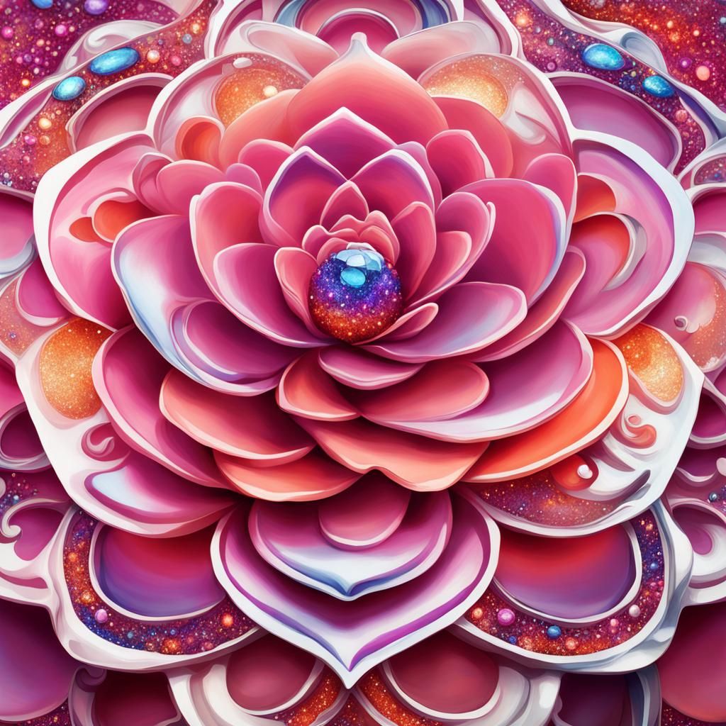 Glittering Fantasy in Vibrant, Luxurious Detail