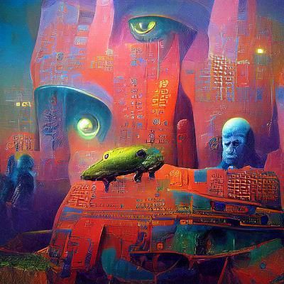 Vintage Science Fiction Art