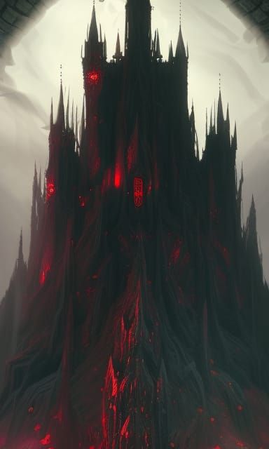 Dark Evil Kingdom: Detailed Matte Painting in Unreal Engine