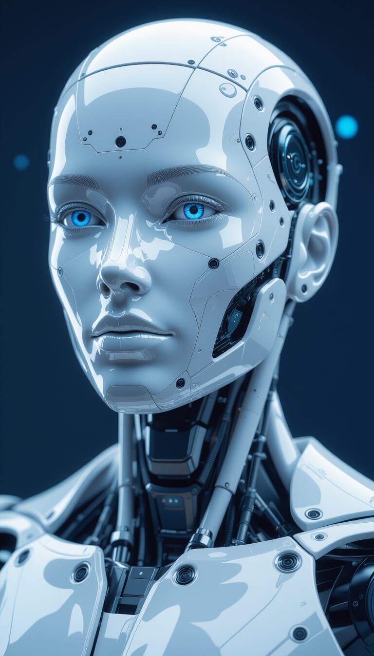Realistic Visual Avatar of Advanced Artificial Intelligence