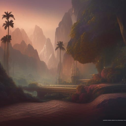 Jackie Robinson: Detailed Matte Painting in Deep Color