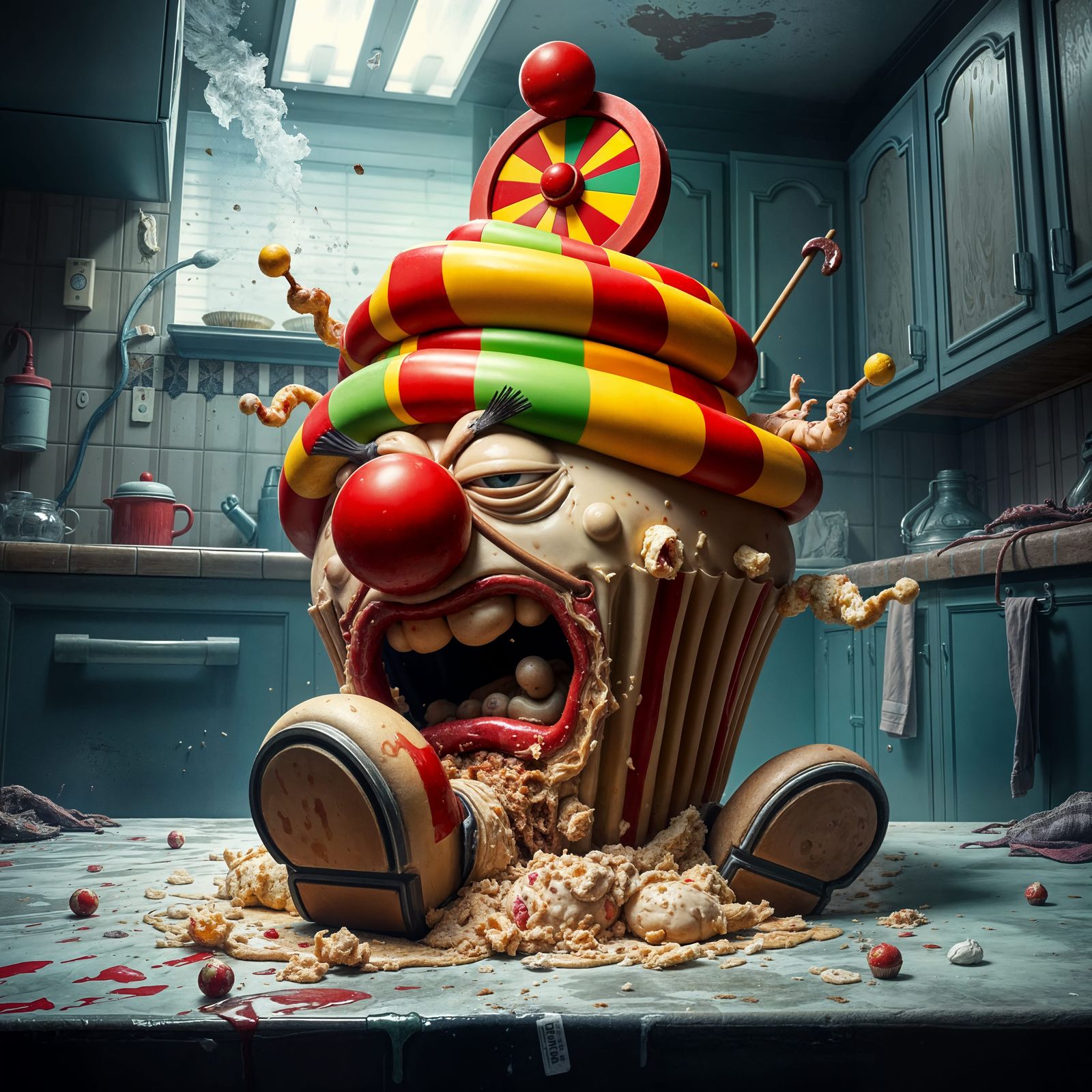 Carnival Cupcake's Horrific Transformation