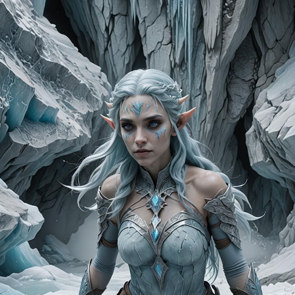 The Glacier Elves of Eldoria