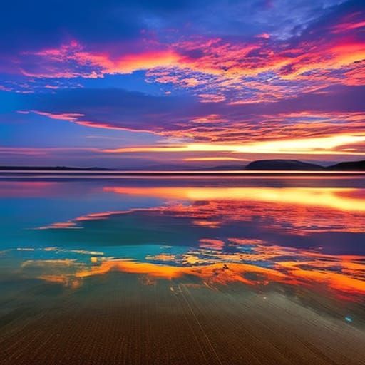 Sunset Beach Infinity Pool with Fireworks Display