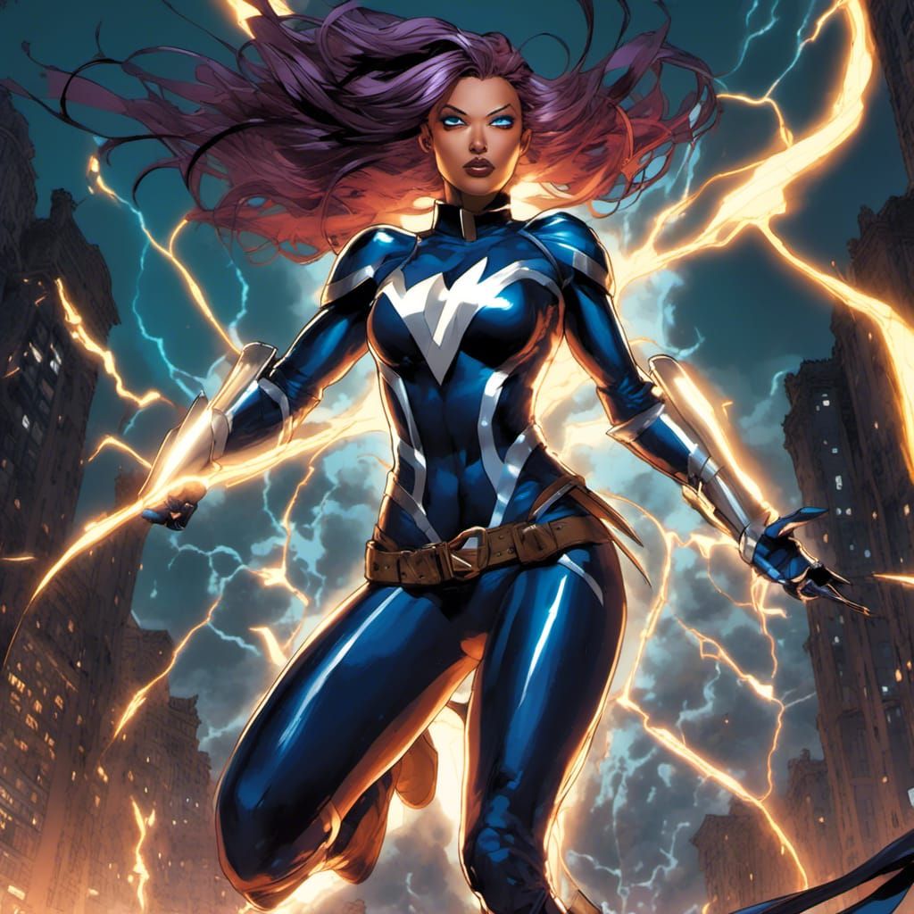 Voltress: Former Supervillain Turned Reluctant Hero