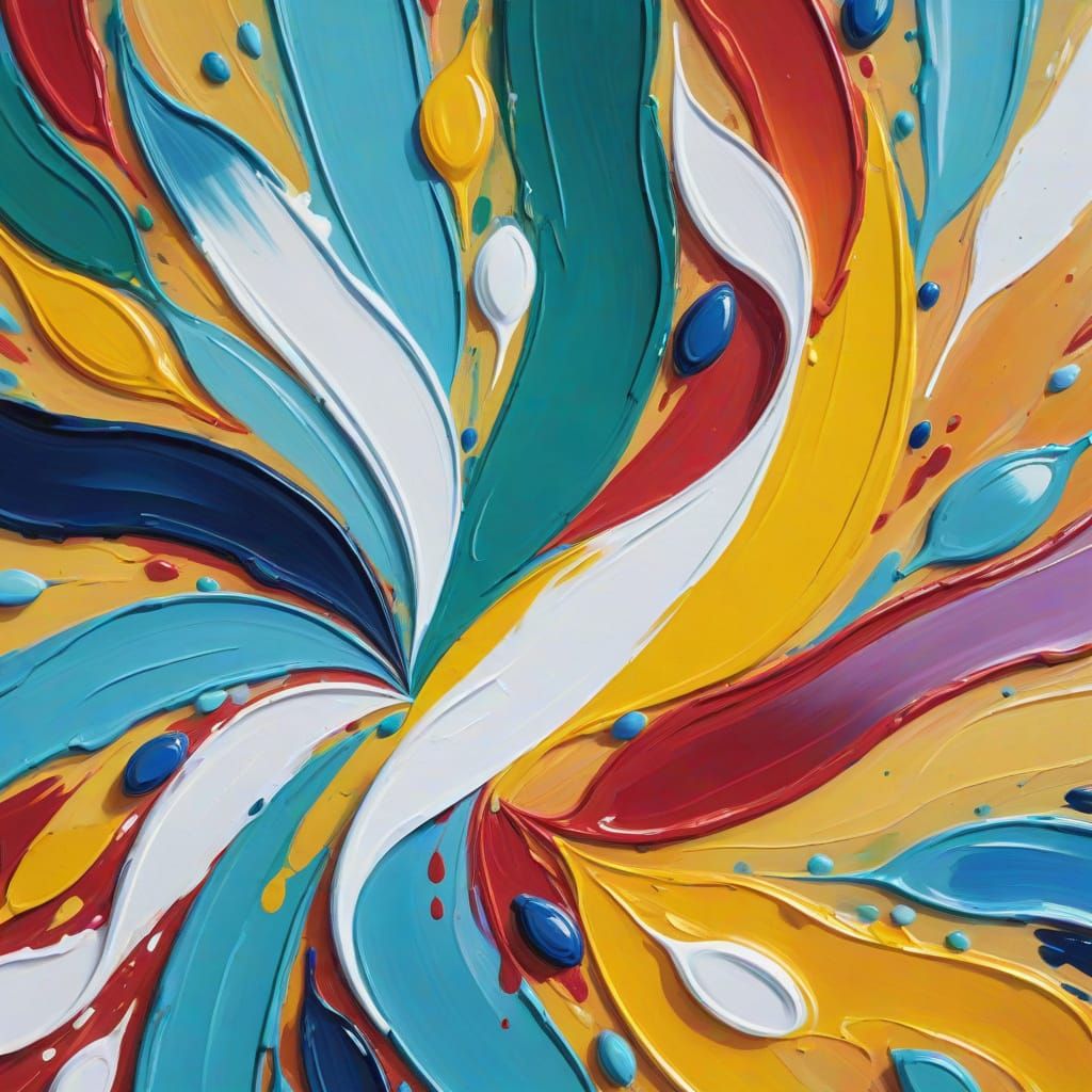 Pharmaceutical Illusion in Gouache Style