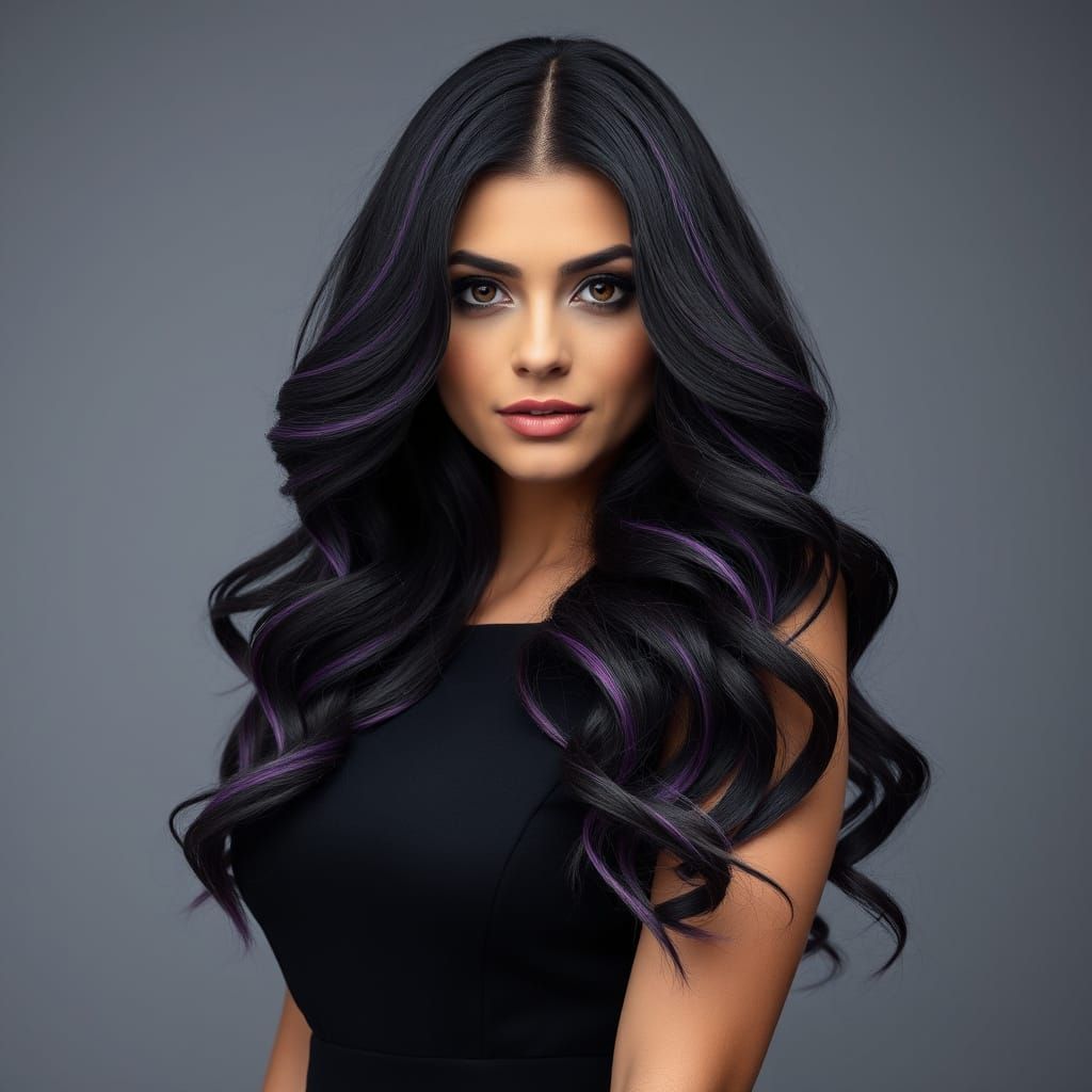 Ethereal Goddess in Lora-Inspired Splendor