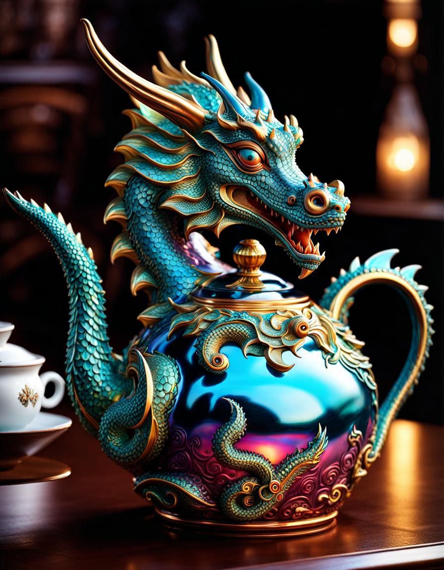 Dragon 🐲 Teapot