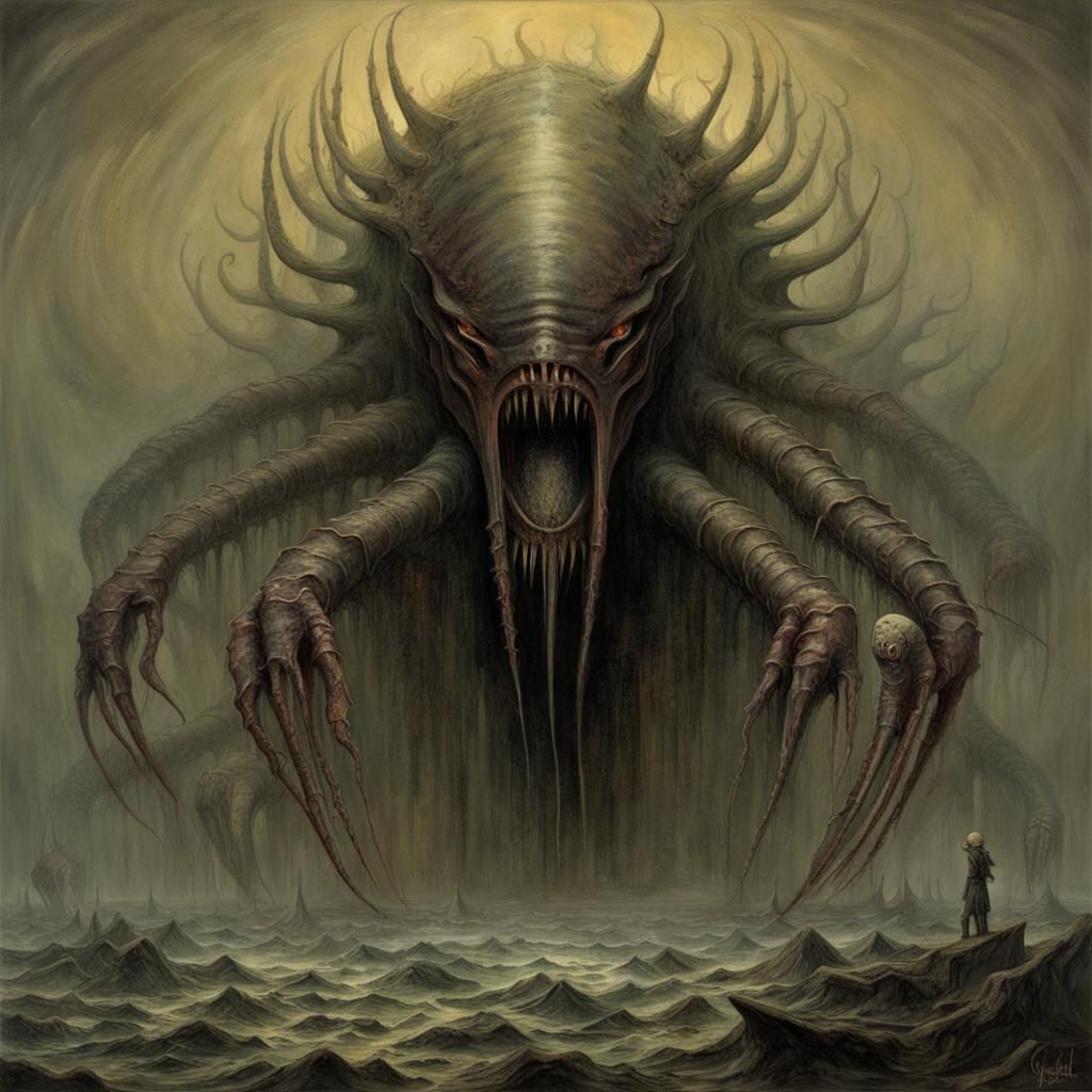 Terrifying Crustacean Demon of Hell