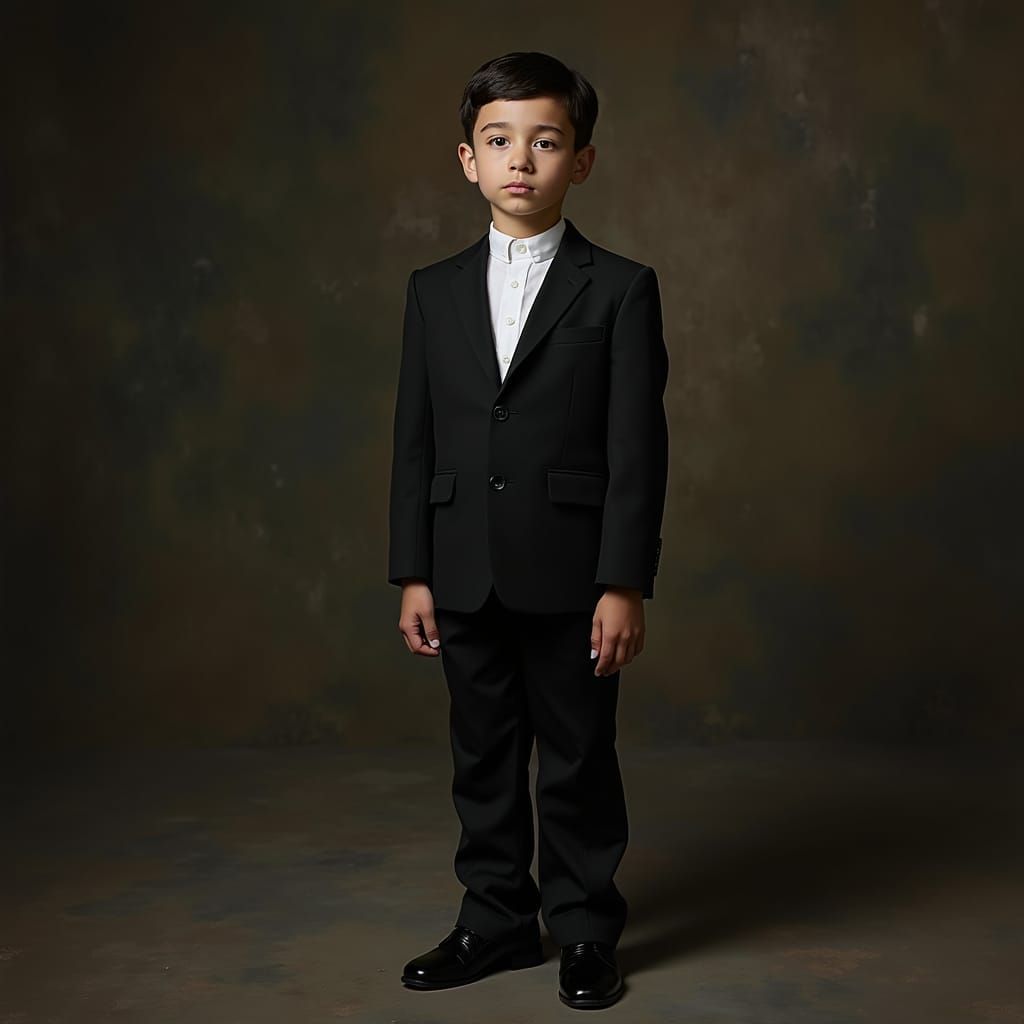 Ultra-Orthodox Youth in Elegant, Traditional Attire