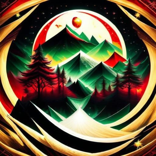 Smiling Red Egg Bakes Cake in Moody 3D Scene