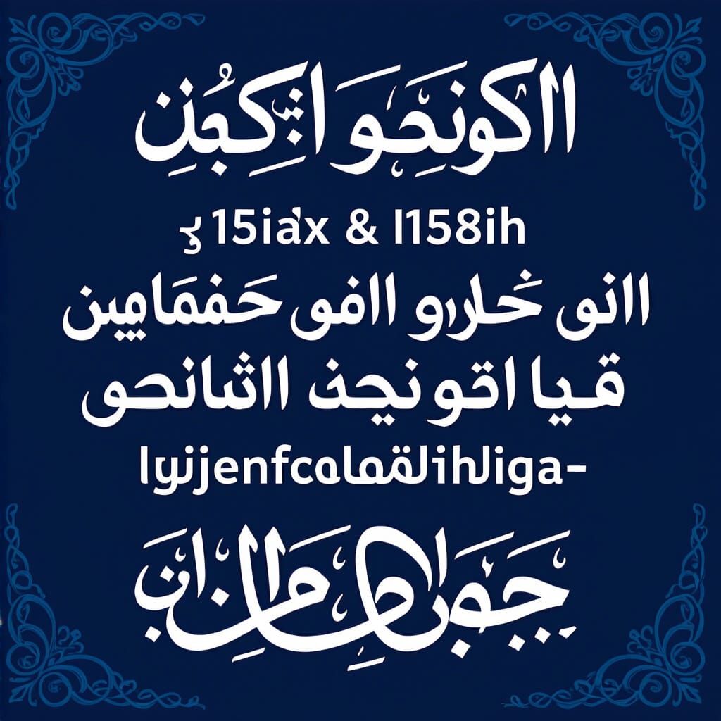 Elegant Islamic Design for Prophet's Birthday