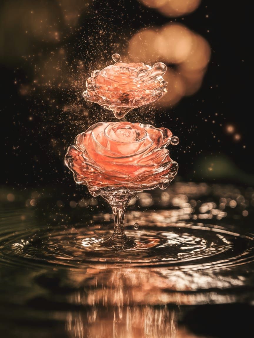 Water roses