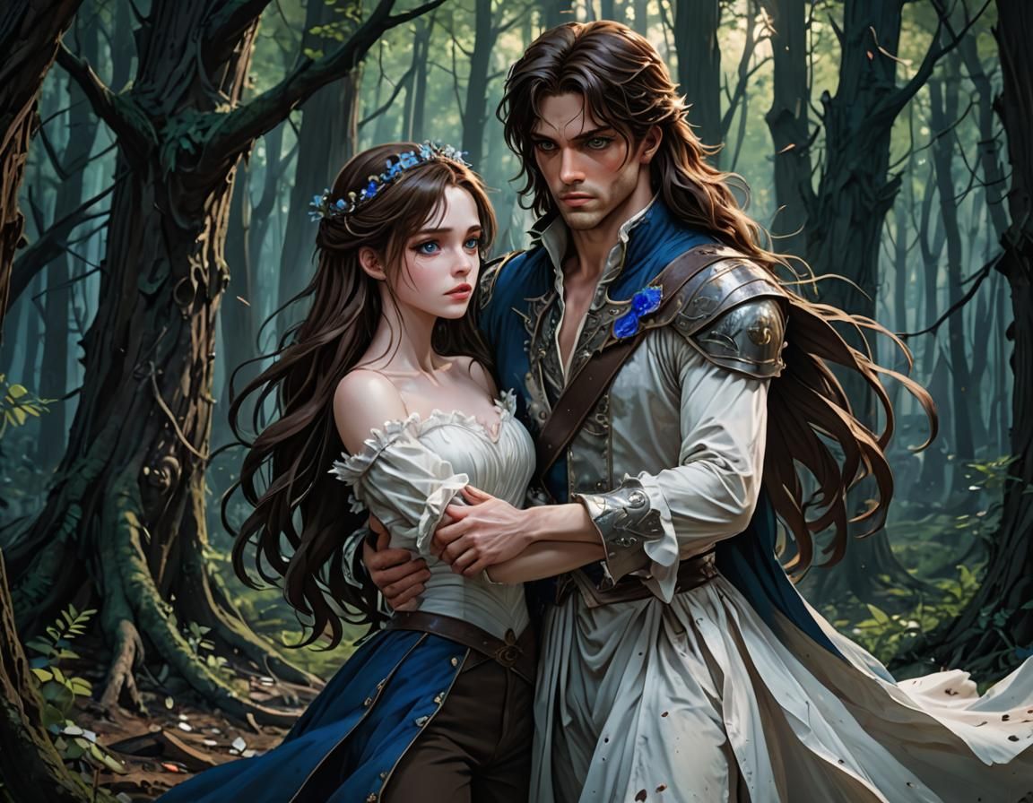 Prince Rescues Damsel in Distress: Anime Fairytale