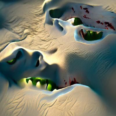 Surreal Floating Island in a Dreamscape Sequence