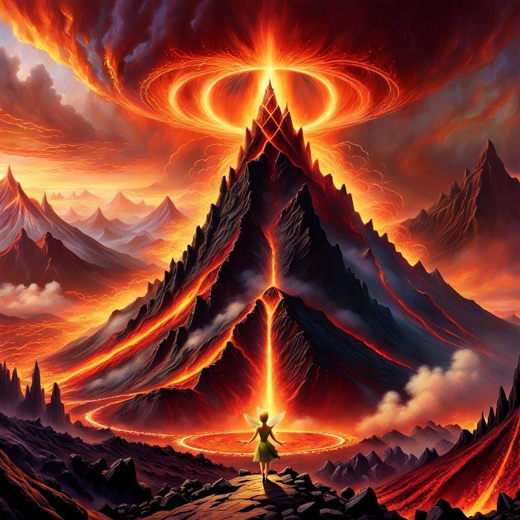 Tinkerbell Destroys the One Ring: Cinematic Fantasy