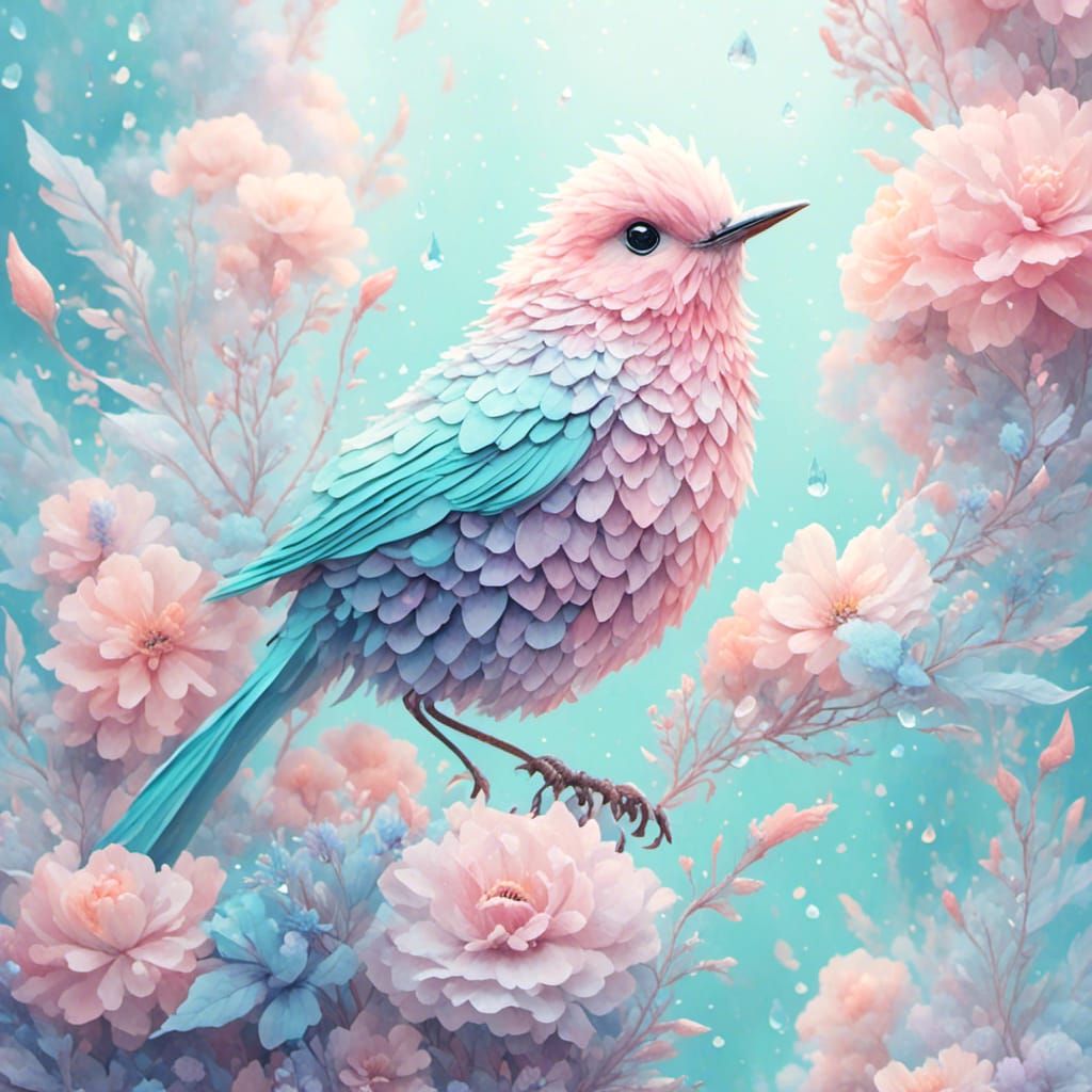 Pastel bird