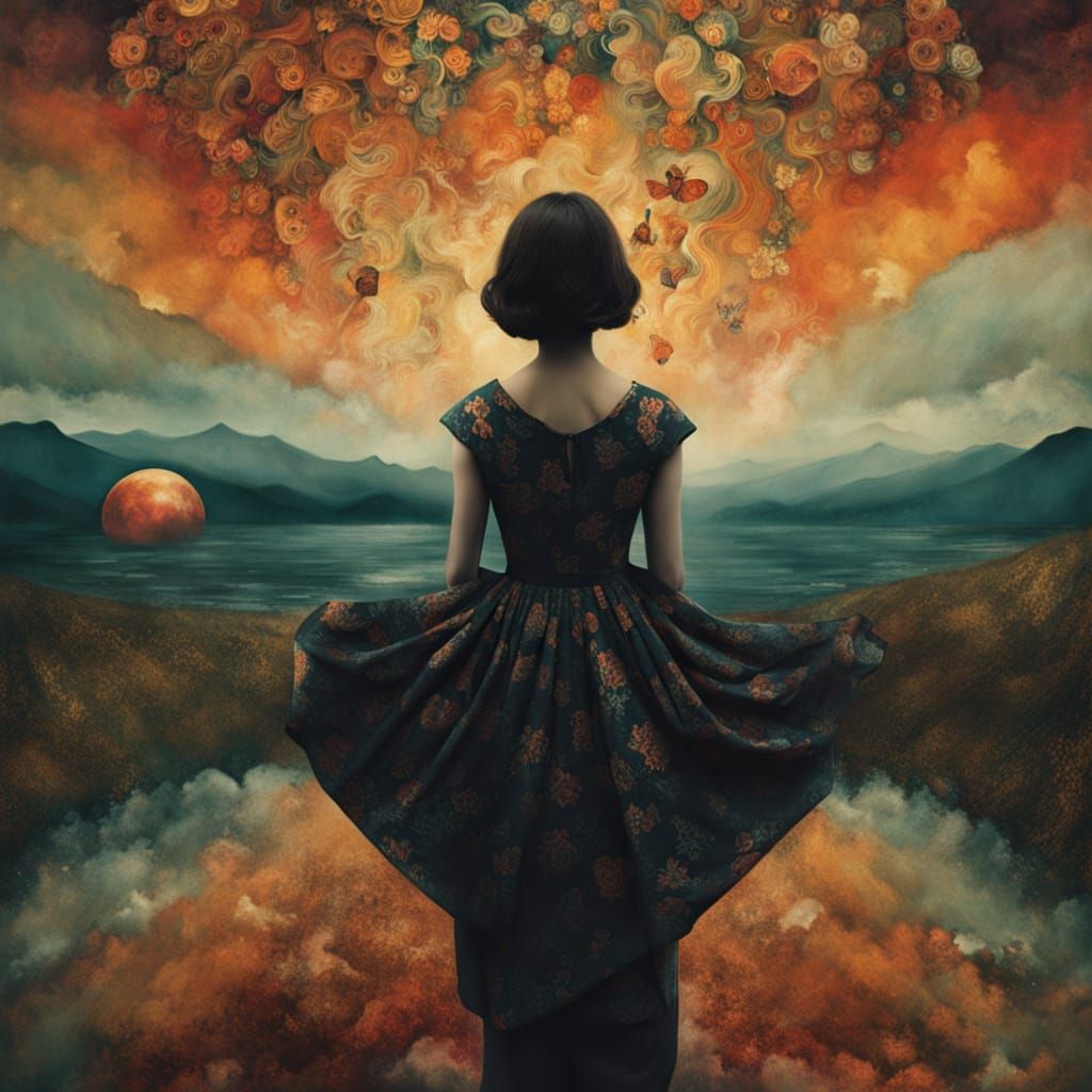 Inspirational Collage of Quotes and Images in Vibrant Colors