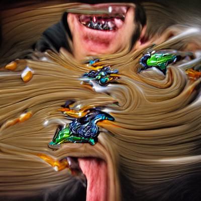 AI Generated Image from Empty Prompt